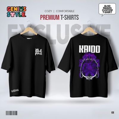 Kaido (One Piece) Drop Shoulder T-shirt - 51