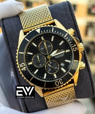 BOSS GOLDEN MASH CHAIN BLACK DIAL_img_0