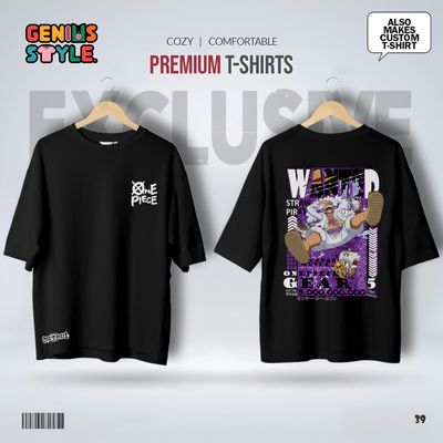 Wanted Luffy (One Piece) Anime T-shirt - 39