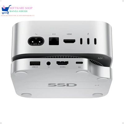 PULWTOP Mac mini M4/M4 Pro Hub Stand Dock with External Storage Upgrade M.2 SSD Enclosure(SSD NOT Included)_img_0
