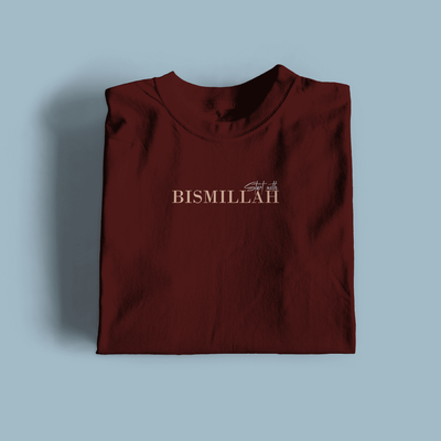 Start With Bismillah Premium Cotton T-Shirt_img_1