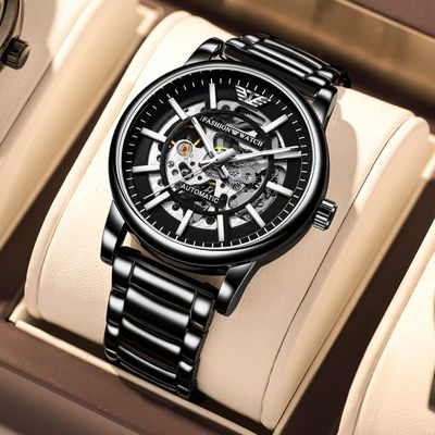 Trsoye 8386 Automatic Mechanical Watch for Men Fashionable and Cool Design_img_0