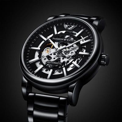 Trsoye 8386 Automatic Mechanical Watch for Men Fashionable and Cool Design_img_1