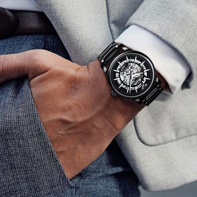 Trsoye 8386 Automatic Mechanical Watch for Men Fashionable and Cool Design_img_4