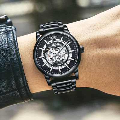 Trsoye 8386 Automatic Mechanical Watch for Men Fashionable and Cool Design_img_5