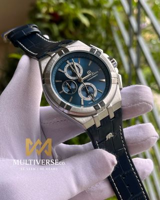 Maurice Lacroix Blue Dial Blue Belt (AA)_img_0