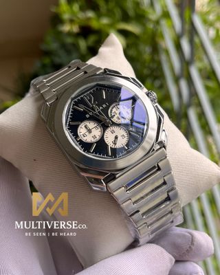 BVLGARI OCTO FINISSIMO SILVER Black (AA)_img_0