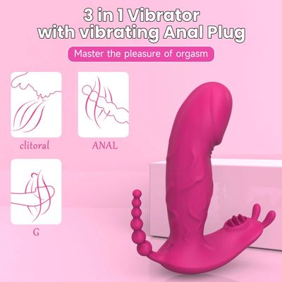 Wearable G Spot Dildo Vibrator App Remote Control Panty Clitoris Vagina Stimulator Anal Plug Sex Machine Adult Sex Toy for Women_img_4