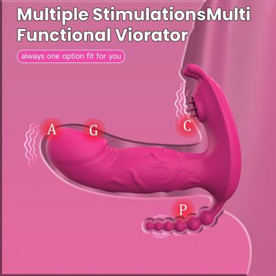 Wearable G Spot Dildo Vibrator App Remote Control Panty Clitoris Vagina Stimulator Anal Plug Sex Machine Adult Sex Toy for Women_img_5