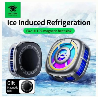 PLEXTONE EX2 ULTRA Magnetic Radiator for Mobile Cooling Phone Tablet PC Semiconductor Refrigeration Cooling RGB Light_img_1
