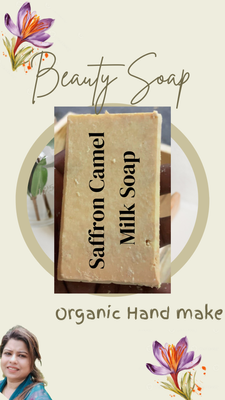 Saffron Camel Milk Soap