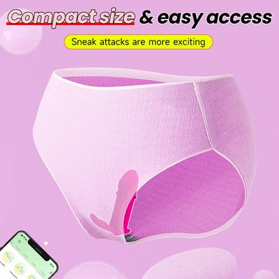 Wireless Bluetooth Controlled Dildo Vibrator Mini Bullet Clitoral G Spot Stimulator App Remote Panty Wearable Sex Toys for Women_img_4