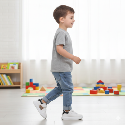 Kids Trendy Cute Bear Design Sneakers (1 to 5 years) for yours ANGEL_img_2