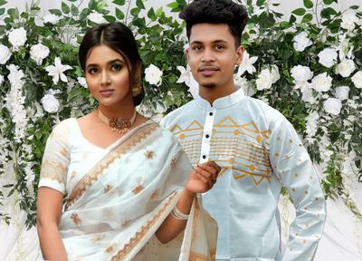Sharee Panjabi Couple Set_img_8
