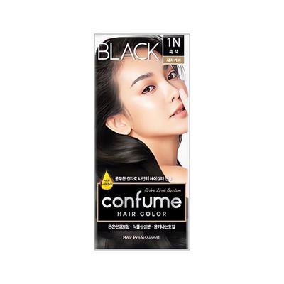 HAIR COLOUR CONFUME 1N-(Natural Black) 120gm_img_0