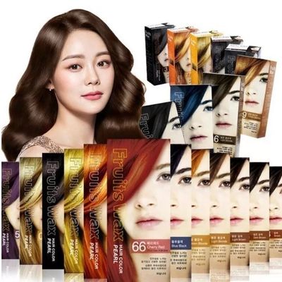 Welcos Fruits Wax Hair Color Pearl Fruit 66 Cherry Red_img_1