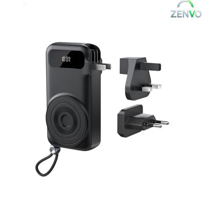 Vention FHXB0 10000mAh 22.5W PD & QC Travel Power Bank – Black_img_0