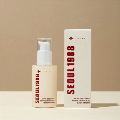 K-Secret Seoul 1988 Serum : Retinal Liposome 2% + Black Ginseng - 30ml_img_0