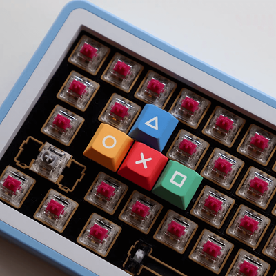 PS Themed WASD Keycaps - Set of 4 Keys_img_0