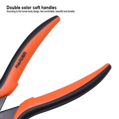 HARDEN 5.5" Wire Stripper, 0.4 - 4 mm2, Precision Flush Cutter Multi Tool Wire Stripper Cutters Carbon Steel Electric Wire Cutter Stripper; 660618_img_3