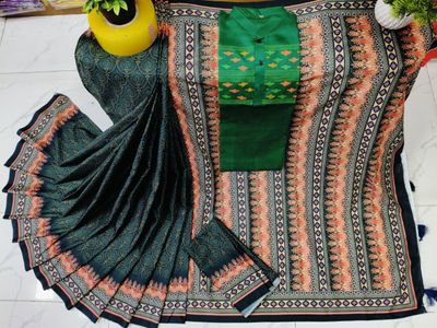 Sharee Panjabi Couple with Blouse Piece_img_15