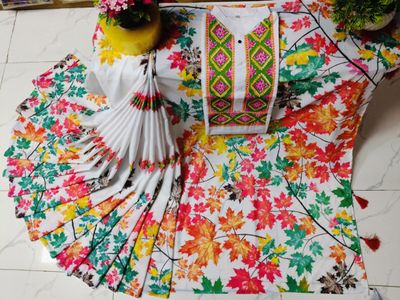 Sharee Panjabi Couple with Blouse Piece_img_19