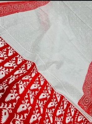 Half Silk Sharee with Blouse Piece_img_5