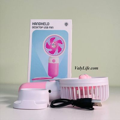 Cute Handheld Desktop USB Fan_img_4