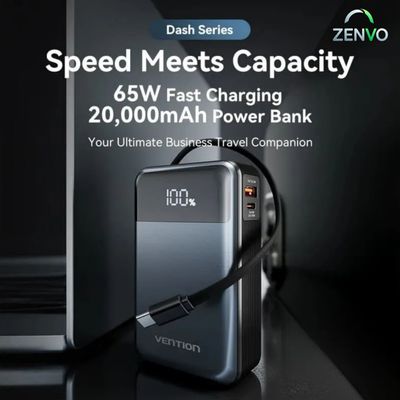 Vention FHY 65W 20000mAh Power Bank_img_1