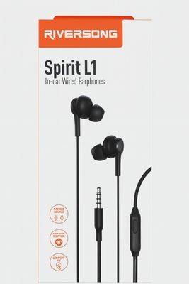 Riversong Spirit L1 In-ear Wired Earphones – Deep Bass with Mic_img_1