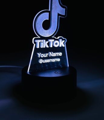 Customizable Multicolor Acrylic Night Lamp – TikTok Edition_img_0