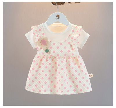 👗 Baby Girl Polka Dot Summer Dress – Korean Style_img_0