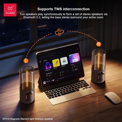 XUNDD SP015 Magnetic Filament Light Portable Wireless Speaker_img_1