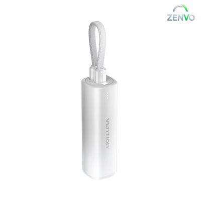 Vention FHWR0 5000mAh 20W Power Bank with USB-C to Lightning Cable – Gradient Gray_img_0
