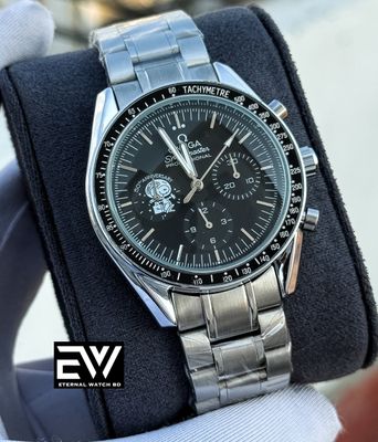 OMEGA SEAMASTER SILVER CHAIN BLACK DIAL_img_4