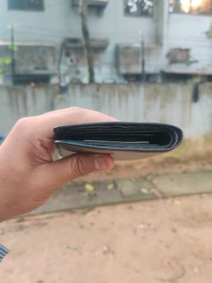 KROYSHALA Men's Leather Wallet - Black | Slim & Stylish Bifold_img_10