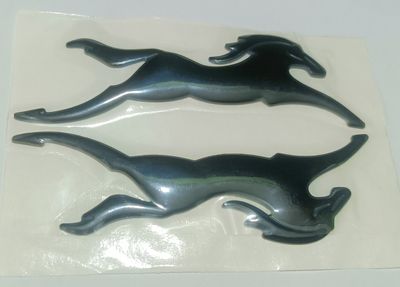2PS TVS Apache Horse Side Badge Logo/Decal Model Emblem 3D Adhesive Both Side of Petrol Tank Monogram Sticker for Bikes_img_1