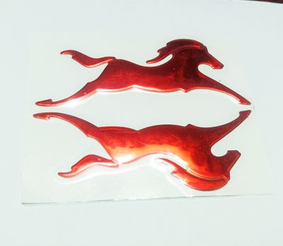 2PS TVS Apache Horse Side Badge Logo/Decal Model Emblem 3D Adhesive Both Side of Petrol Tank Monogram Sticker for Bikes_img_4