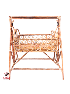 Rattan Baby Cradle_img_0