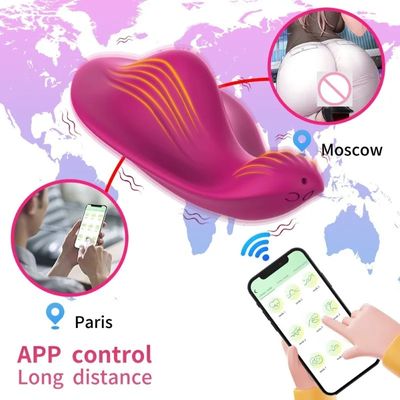 Wireless invisible fit wearable APP remote control close-range fun egg jumping female masturbation device vibrator sexual toy 18_img_1