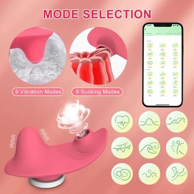 Clitoral Sucker Clit Vacuum Stimulator Vagina Sucking Vibrator Sex Toys Bluetooth APP Vibrator for Women Couples Adult Goods 18+_img_5