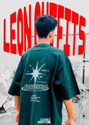 [ PREMIUM EDITON ] Men’s Oversized Heavyweight Drop Shoulder T-Shirt in Dark Green