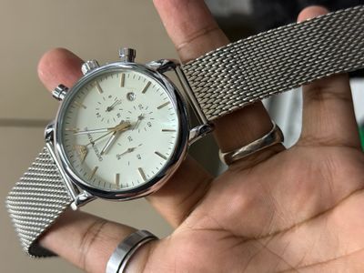 ARMANI MESH CHAIN GLOSSY WHITE DIAL_img_0