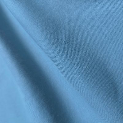 Solid (Stone Blue) Premium Oversized Drop Shoulder T-shirt (WITHOUT BOX)_img_3
