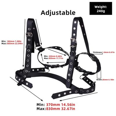 Sex Toys For Women Breast Bondage Belt BDSM Sex Product Couples Leather Punk Harness Corset Slave Breasts Adult Play Accessories_img_3