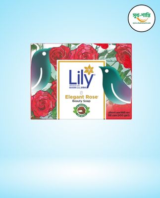 লিলি এলিগ্যান্ট রোজ বিউটি সাবান ৩৫ গ্রাম।Lily Elegant Rose Beauty Soap 35g_img_0
