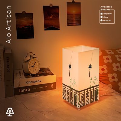 White Bell Theme Table Lamp_img_1