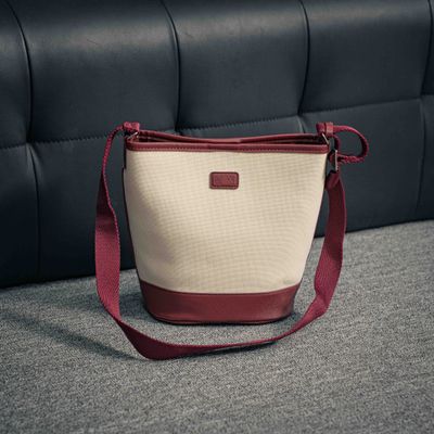 MLB Varsity Basic Canvas Bucket Bag Boston Red Sox_img_1