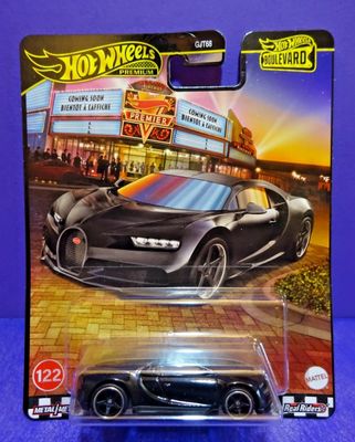 2025 Hot Wheels Premium Boulevard '16 BUGATTI CHIRON. Series No. #122_img_0