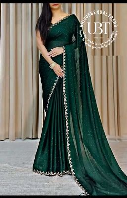 প্রিমিয়াম ওয়েটলেস জর্জেট শাড়ি_img_3